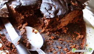 Chocolat-chocolat noir-potiron-vanille-gâteau