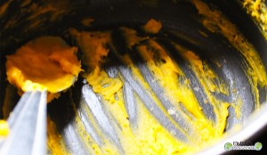 purée-potimarron-beurre-huile de colza-cardamome-noix de muscade-comté