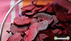Chou rouge-betterave-oignon rouge-figues-raisins-moutarde