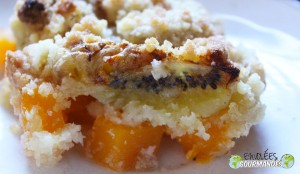 Crumble arc-en-ciel