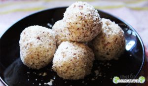 Billes de noix de coco à la noisette