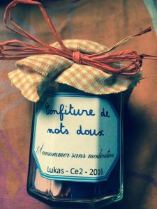 Confiture de mots doux