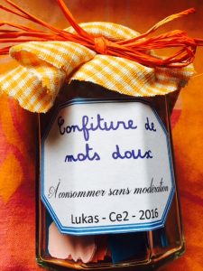 Confiture de mots doux