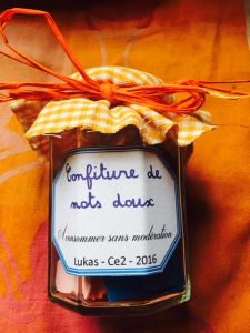 Confiture de mots doux