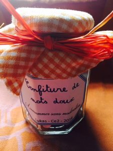 Confiture de mots doux
