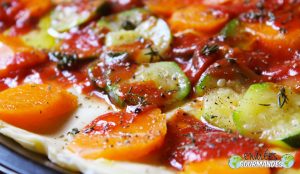 Tarte estivale comme une pizza