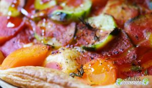 Tarte estivale comme une pizza