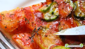 Tarte estivale comme une pizza