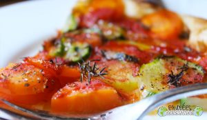 Tarte estivale comme une pizza