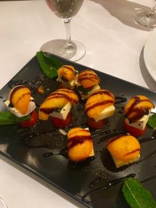 Parasols de melon à la menthe