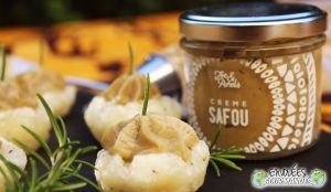 (Sao na Dikwamba)Tartinade soyeuse de safou dans sa coupelle gourmande de manioc