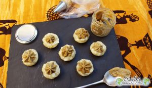 (Sao na Dikwamba)Tartinade soyeuse de safou dans sa coupelle gourmande de manioc