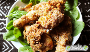 Mieux qu’au KFC, mes pilons de poulet au Gari, citron, Mieux qu’au KFC, mes pilons de poulet au Gari, citron, aromates et épices et épices