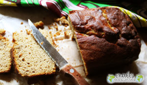 Cake très parfumé, ricotta et 2 farines