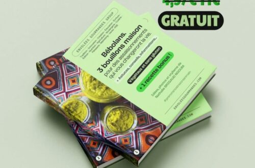 E-BOOK #1 / Bébolans - 4 bouillons maison - Végétaux et Sans Gluten (astuces, conseils, informations...)